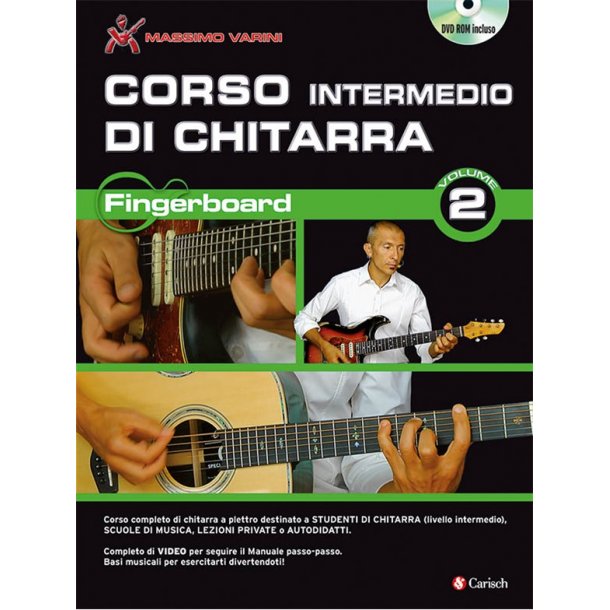 Massimo Varini: Corso Intermedio Di Chitarra (Book/DVD)