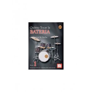 Quiero Tocar La Bateria Book With Online Audio