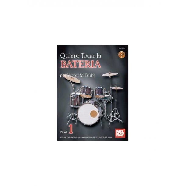 Quiero Tocar La Bateria Book With Online Audio
