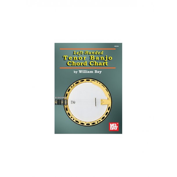 Left-Handed Tenor Banjo Chord Chart