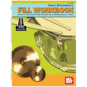 Richardson Dawn Fill Workbook Drums Book/Audio Online