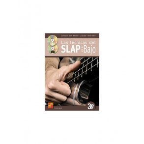 Las Técnicas Del Slap En El Bajo En 3D (Libro/CD/DVD)