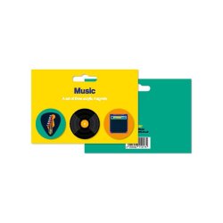 My World: Magnets - Music, Set Of 3