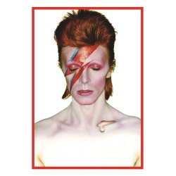 My World: Duffy Greetings Card - Aladdin Sane (Eyes Closed)