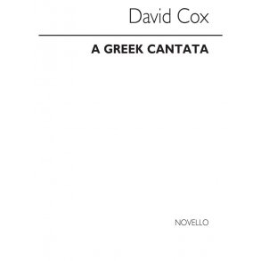 Cox: Greek Cantata (Vocal Score)