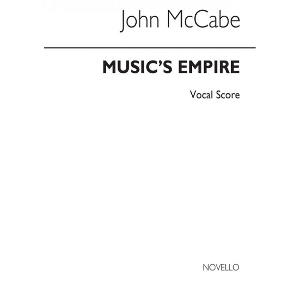 McCabe: Music's Empire (Vocal Score)