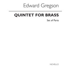 Edward Gregson: Quintet For Brass (Parts)