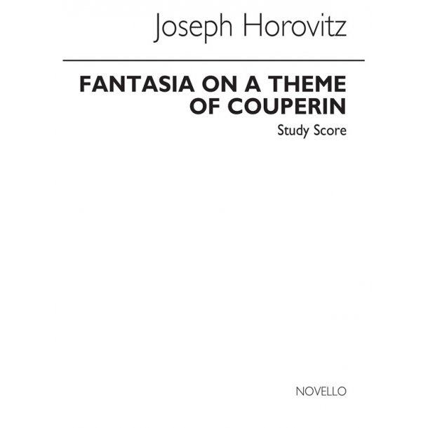 Horovitz: Fantasia On A Theme Of Couperin (Study Score)