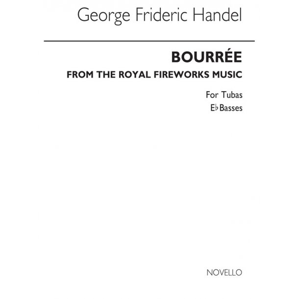 George Frideric Handel: Bourree From The Fireworks Music (Bc Bass/Tuba In Eb)