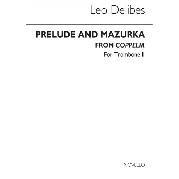 Leo Delibes: Prelude &amp; Mazurka (Cobb) Tbn 2