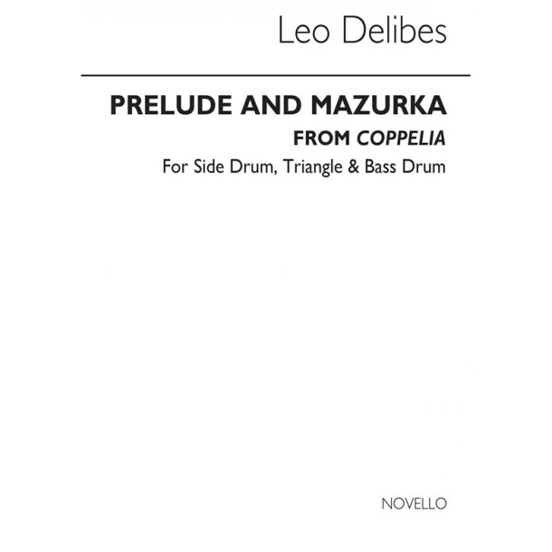 Leo Delibes: Prelude &amp; Mazurka (Cobb) Perc