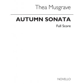 Musgrave: Autumn Sonata (Score)