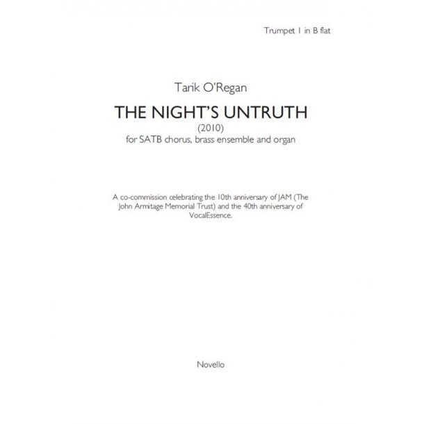 Tarik O&rsquo;Regan: The Night's Untruth (Parts)