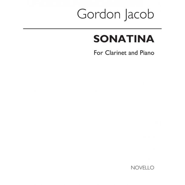 Gordon Jacob: Sonatina For Viola And Piano (Clarinet and Piano)