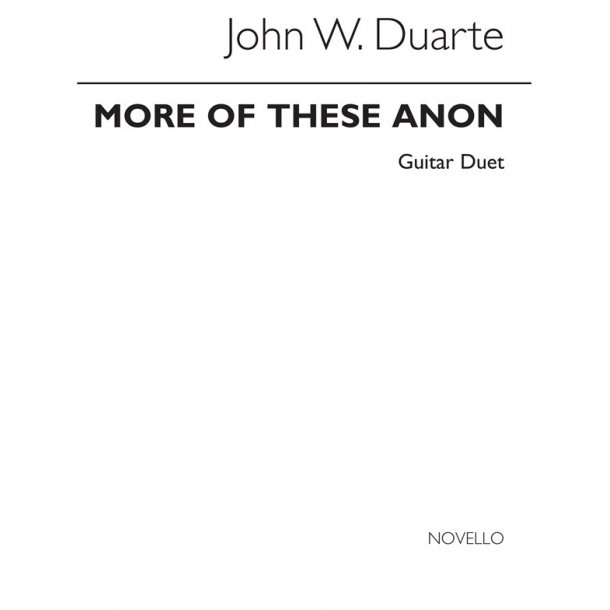 Duarte More Of These Anon 2 Guitars