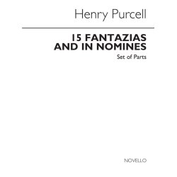 Henry Purcell: Fantazias &amp; In Nomines (Parts)