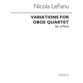 Lefanu: Variations For Oboe Quartet (Parts)