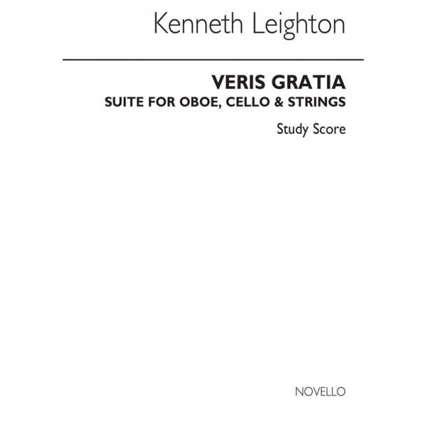 Kenneth Leighton: Veris Gratia Op. 9 (Study Score)