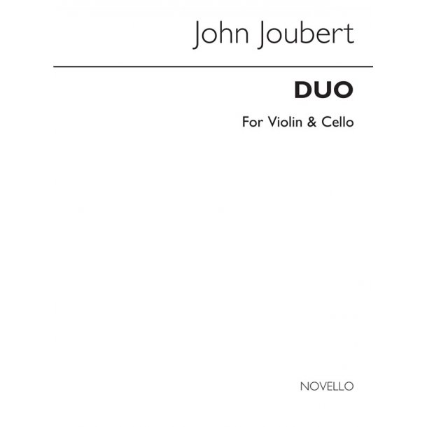Joubert: Duo For Violin And Cello