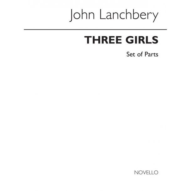 Lanchbery: Three Girls for Brass Quintet (Parts)