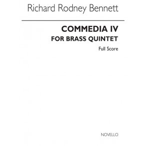 RR Bennett: Commedia IV (Score)
