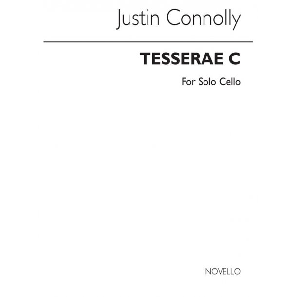 Connolly: Tesserae C for Cello Solo