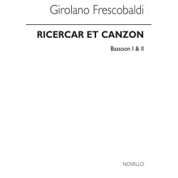 Girolamo Frescobaldi: Ricercar Et Canzon -  Bassoon 1 And 2