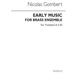 Lawson: Early Music For Brass Ensemble Tc Euph/Tbn 3