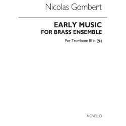 Lawson: Early Music For Brass Ensemble Tbn 3 Bc