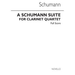 Schumann Schumann Suite 4 Clarinets Score