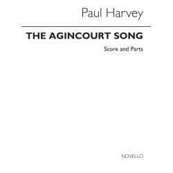 Peter Harvey: Agincourt Song for Sax Quartet (Score and Parts)