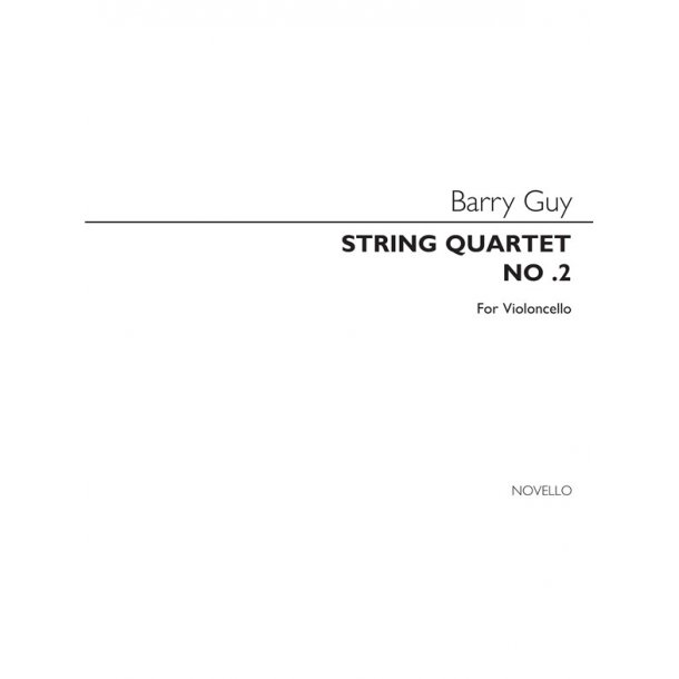 Guy: String Quartet No.2 (Parts)