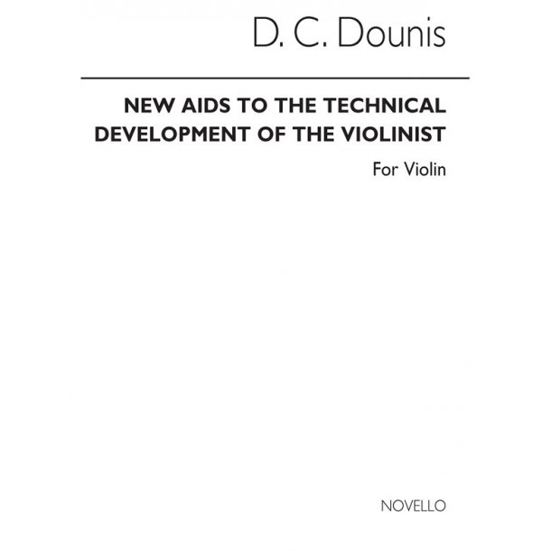 Dounis New Aids To Technical Development Violin