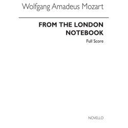 Mozart: From The London Notebook (Score)