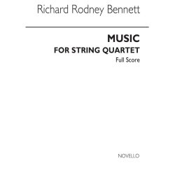 RR Bennett: Music For String Quartet (Score)