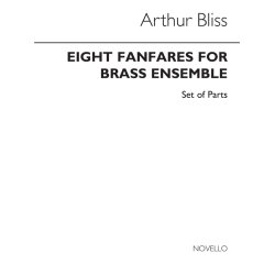 Bliss: Eight Fanfares Brass Ensemble (Parts)