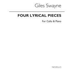 Swayne: Four Lyrical Pieces for Cello and Piano