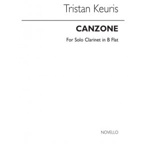 Tristan Keuris: Canzone For Clarinet Solo