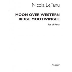 Lefanu: Moon Over Western Ridge Sax Quartet (Parts)