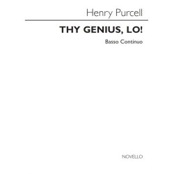Henry Purcell: Thy Genius, Lo! (Basso Continuo Part)