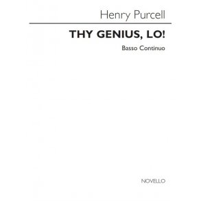 Henry Purcell: Thy Genius, Lo! (Basso Continuo Part)