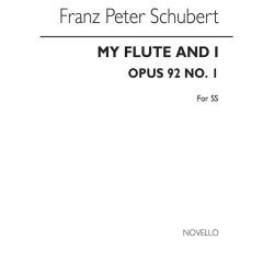 Schubert My Flute And I (German/English) Unis