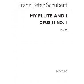 Schubert My Flute And I (German/English) Unis
