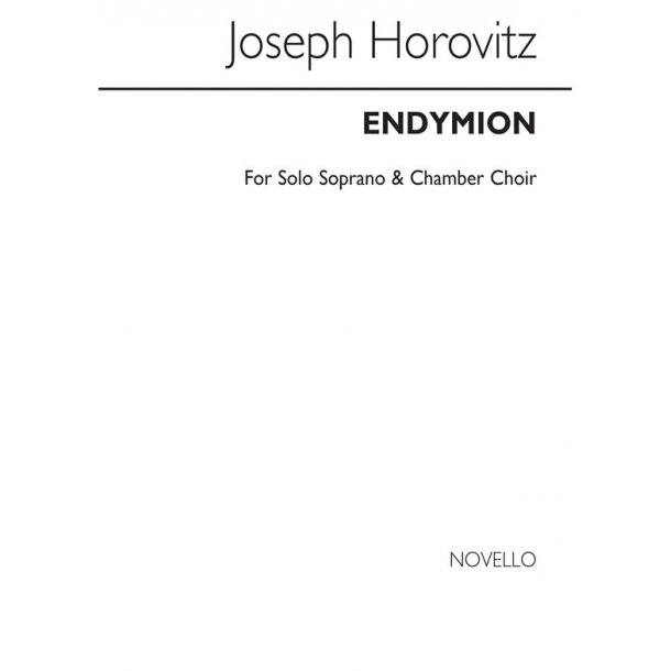 Horovitz: Endymion Vocal Score