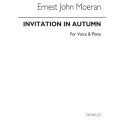 Moeran: Invitation In Autumn In G for High Voice with Piano acc.
