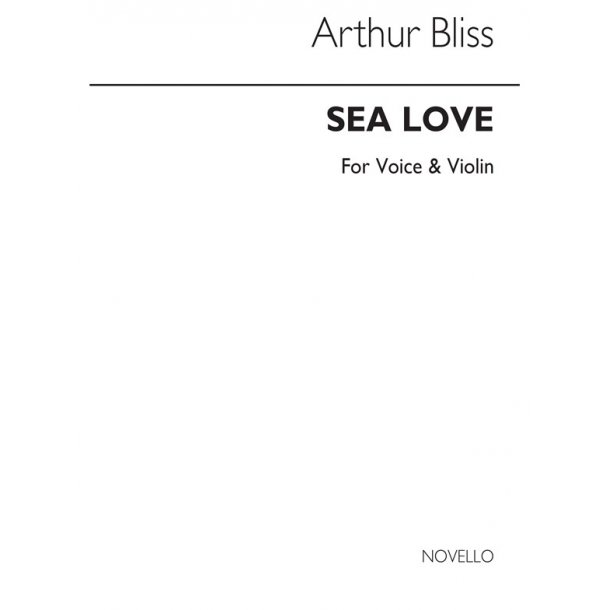 Bliss: Sea Love for Voice and Violin