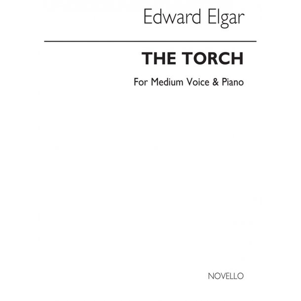 Elgar: Torch In G for Medium Voice and Piano