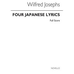 Josephs: Four Japanese Lyrics (Score)