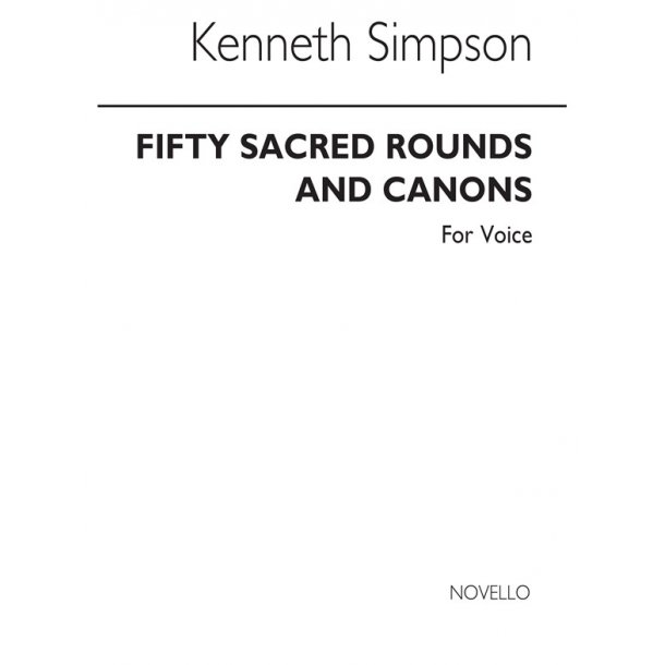 Simpson: 50 Sacred Rounds &amp; Canons