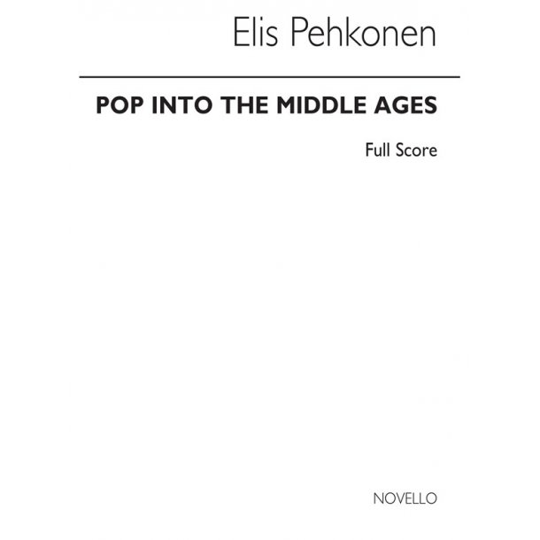 Pehkonen Pop Into The Middle Ages Score